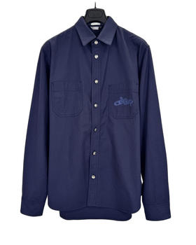 男款联名款logo刺绣衬衫la010