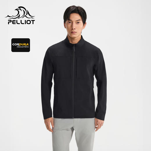 【P系列】伯希和户外软壳衣男新款CORDURA耐磨防泼水徒步登山外套 商品图0