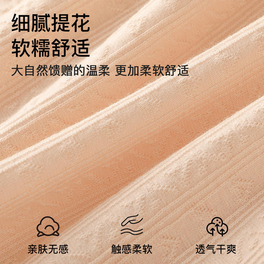 N2-【4条装】【适合80-170斤】【轻束高腰收腹 100%棉抑菌裆】夏季薄款透气女士内裤女   云光逸彩/轻束雅姿/云舒逸彩 商品图2