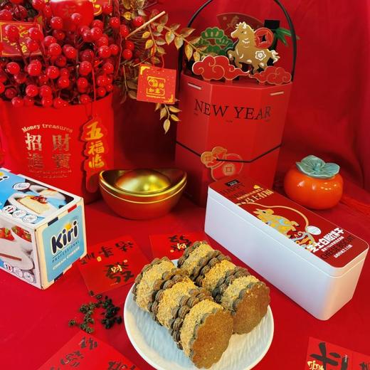 麦萌10品马年限定正岩大红袍芝士白脱饼干 商品图0