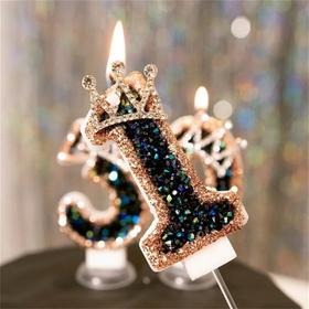 皇冠数字蜡烛   数字0-9