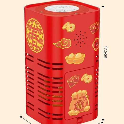 抖音热卖爆款新年烟花泡泡机全自动鞭炮电动音效生日礼物网红玩具 商品图4