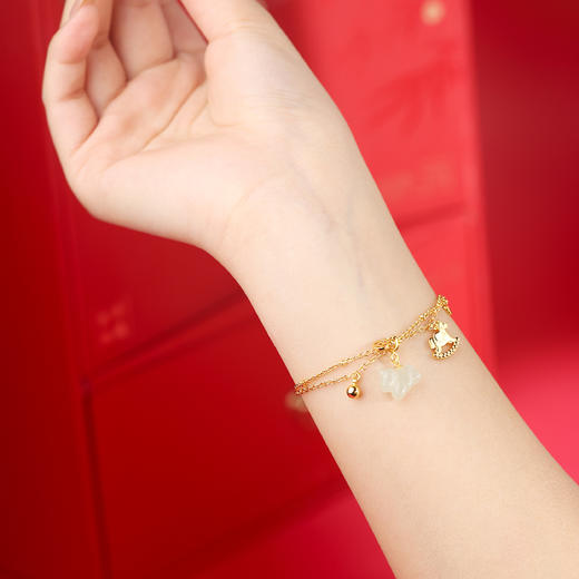 【宫里上新】福铃双骏·和田玉手链 商品图2