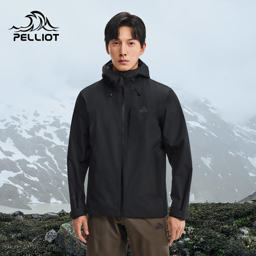 伯希和冲锋衣男新款Teflon三防专业登山服全压胶户外防水徒步外套 商品图0