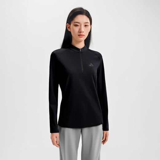 伯希和户外速干T恤女26新款抗菌吸湿长袖打底衣徒步健身运动内搭 商品图3