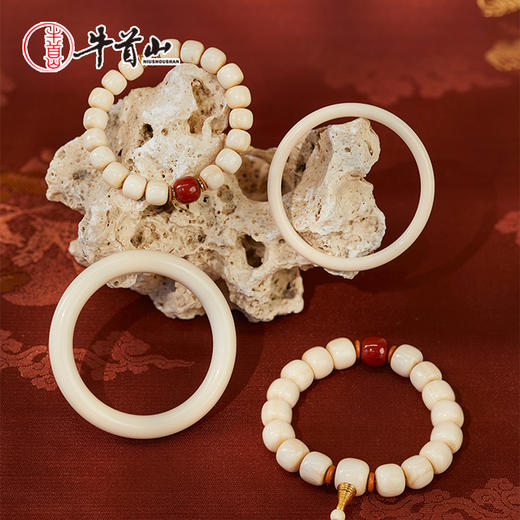 牛首山文创联名款非遗猛犸牙雕系列手饰收藏佳品南京纪念品送客户 商品图0