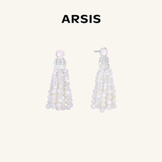 ARSIS｜纯真年代系列 复古流苏耳钉 商品图0