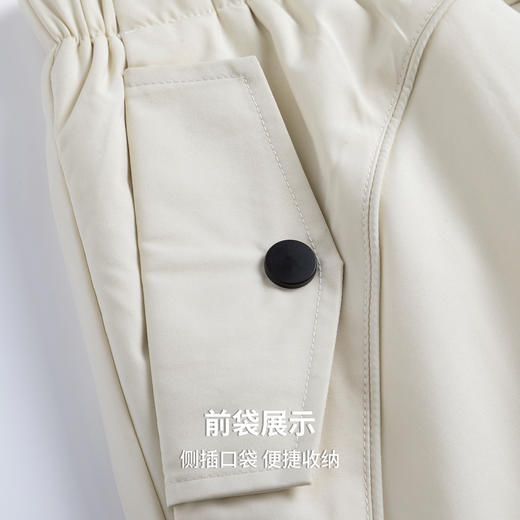 【5A级抑菌鸭绒&抗静电&防水】圣得西2025年秋冬季女款羽绒工装裤 商品图7