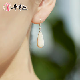 牛首山文创非遗猛犸牙雕系列耳坠耳环女高级感耳饰限量南京纪念品