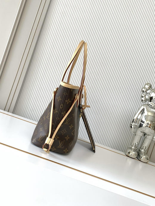 秋冬特惠💰1190 渠道级LV【全钢五金 MB163c01变码芯片】te级LV 全套包装 M46979老花杏内里 NEVERFULL 小号手袋 Neverfull 小号手提包 商品图1