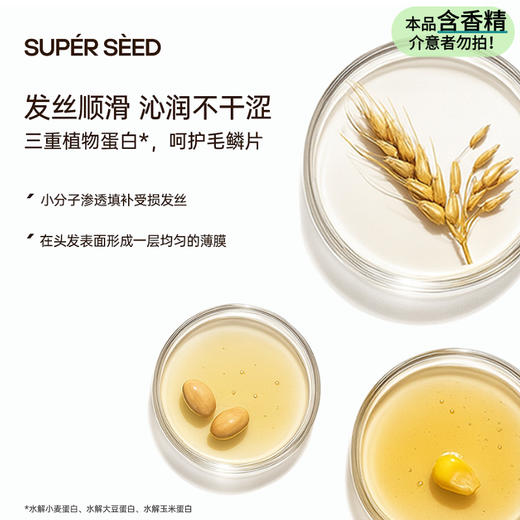 【重磅香氛新品】超级种子绿柚金桂洗发水/护发素 商品图3