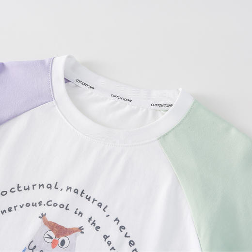 【10A抗菌】棉花堂大弹力尽兴小奶童装长袖T恤- FA61027 商品图7