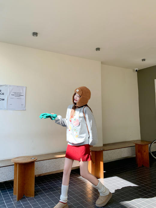 <曾小咸推荐>现货秒杀 ！微信超特价！韩系刺绣加绒卫衣 日常199.99 立减110 秒杀89.99！！ 商品图12