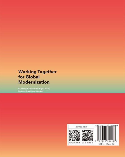 携手推动世界现代化：探索高质量共建“一带一路”新路径 9787303306305 胡必亮 刘倩 等/著 北京师范大学出版社 正版书籍 商品图2