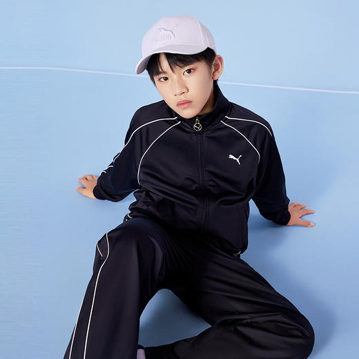 PUMA彪马官方正品 新款儿童秋季长袖针织便服休闲运动服 商品图2