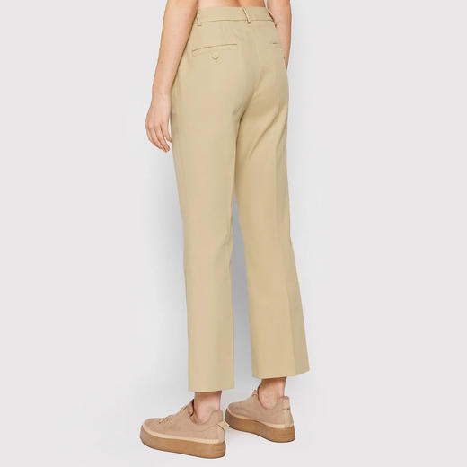MAXMARA 女士 ZEDA 混纺棉质休闲西裤 驼色 ZEDA 51310227 026 商品图3