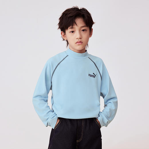 PUMA彪马官方正品 新款儿童长袖T恤半高领弹力舒适保暖 商品图3