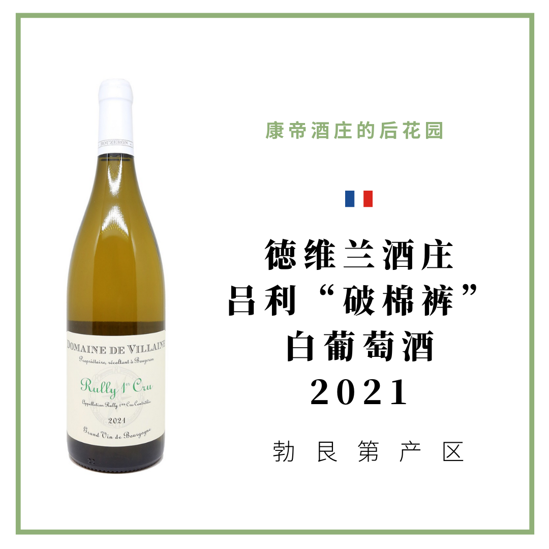 Domaine De Villaine 德维兰酒庄 吕利“破棉裤”干白葡萄酒