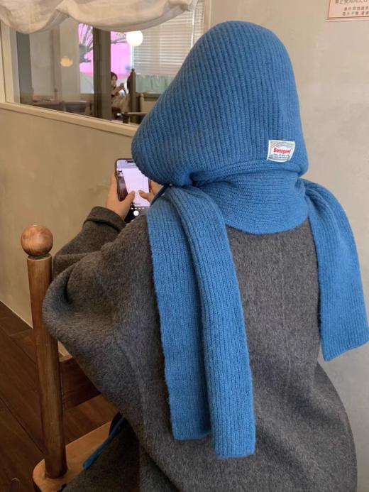 <曾小咸推荐>  韩版帽子围巾一体巴拉克拉法帽 日常88/件 活动69.99/件！！【预售款，预计3-15天发货】 商品图5