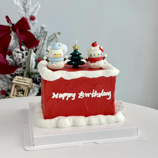 【KT圣诞玩偶蛋糕】 商品图1