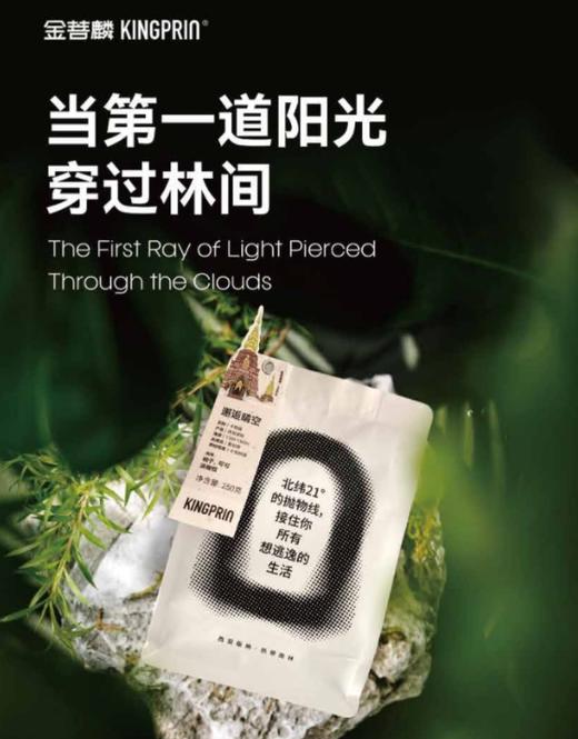 云南西双版纳特产金菩麟咖啡豆，邂逅晴空系列，多种规格可选 商品图0