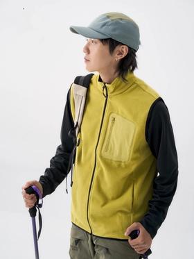 摇粒绒马甲男女户外运动轻量保暖透气抓绒衣加绒马甲秋冬！