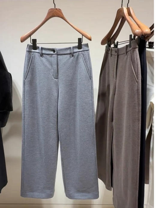 18-4 极限特惠 自留 怒推 小禾 三色加绒加厚直筒裤 保暖显瘦 神裤 自留8码 商品图6