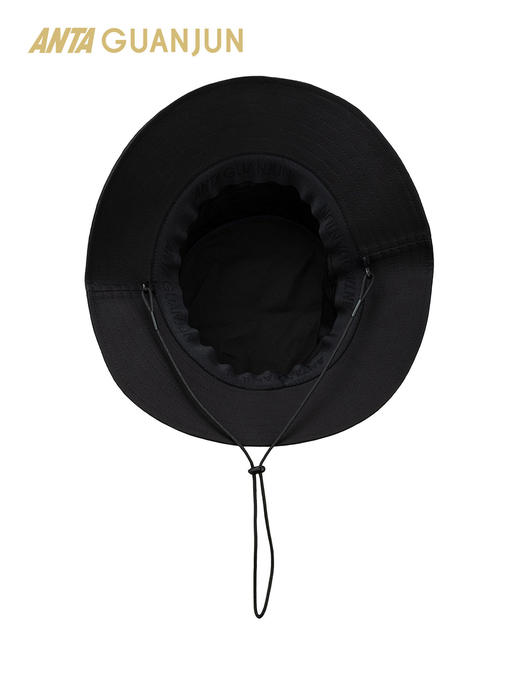 安踏冠军UPF50+防晒吸排汗带渔夫帽男女户外徒步运动帽192610282 商品图3