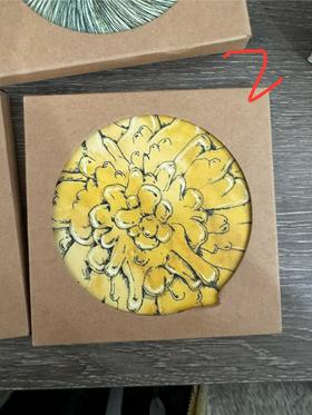 锦江丨蔡星光丨杯垫 油花