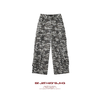 BJHG不计后果做旧迷彩裤子男款新款春季潮牌废土运动阔腿休闲裤女 商品缩略图0