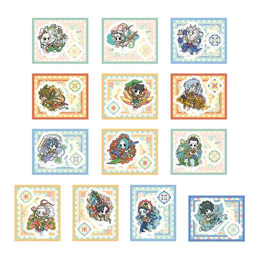 《非人哉官方店》四季笙歌Q版亚克力立牌盲盒动漫周边原创桌面小摆件 商品图4