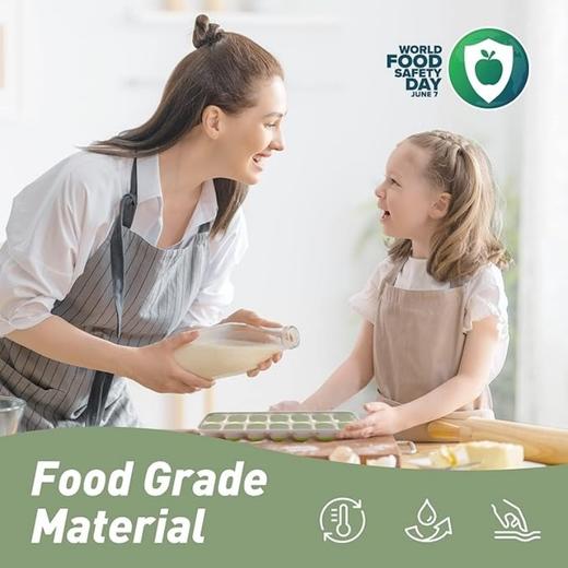 美国沃尔玛食品级带盖硅胶冰格制冰格 商品图3