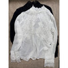 芭蕾美学 双层蕾丝拼接 半高领乔其真丝衬衫 仙气十足 它只负责美美的！ 商品缩略图6