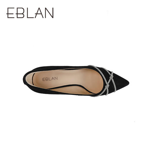 【上新】伊伴2026春季优雅尖头细高跟鞋气场大女主风时装单鞋B26164209 商品图2