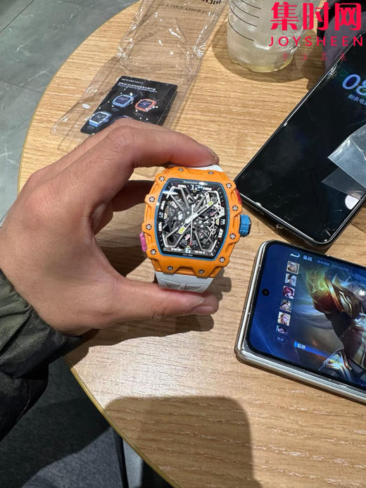 RM理查德米勒RM35-03系列 NTPT碳纤维壳 已发布5款产品 男士腕表 采用定制一体机 正面可看到摆轮摆动 纤薄壳套13.5mm 商品图1