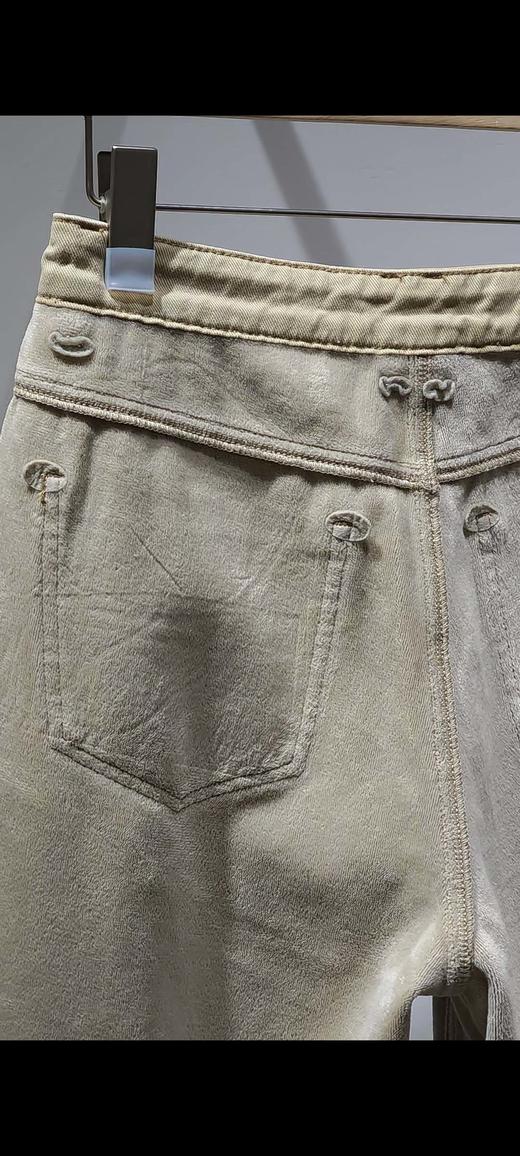 58S819加绒阔腿牛仔裤 商品图3