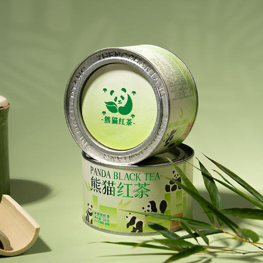 正山堂广元红 熊猫红茶骏眉中国四川特级红茶茶叶正宗罐装50g 商品图3