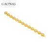 GAONAS  时尚贵气圆形金色手链11736SGO 商品缩略图2
