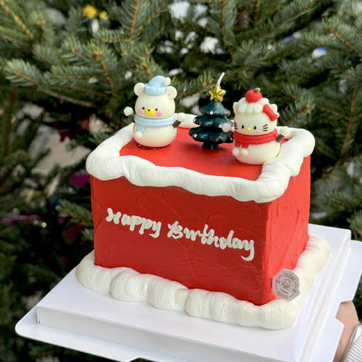 【KT圣诞玩偶蛋糕】 商品图0