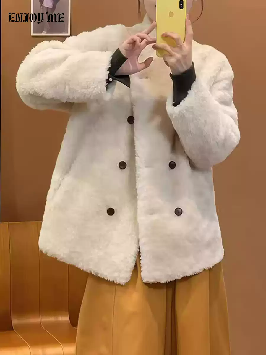 【门店同款】ENJOY冬季“暖冬软糖”暖意绒绒外套 168843079