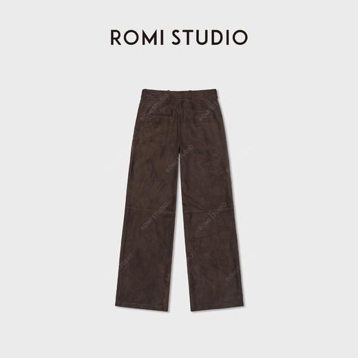 ROMI STUDIO“棕标系列”非洲混种小羊皮细密绒感皮套装 RWCWXG7017 商品图3
