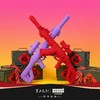【军工文创官方出品 静如磐石 动如雷霆】191枪型毛绒步枪玩具收藏品靠枕摆件治愈解压（大红/大紫）ds（jc） 商品缩略图0