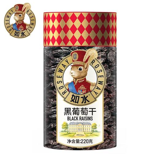如水 黑葡萄干220g 商品图1