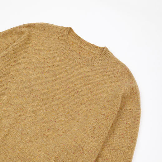 ROMI STUDIO“简约舒适”羊毛彩点肌理圆领厚套头毛衣RWDSST1831 商品图3