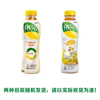 可口可乐（Coca-Cola）阳光无糖柠檬味 茶饮料 500ml*12瓶 新老包装随机发货 商品图0