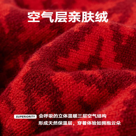 NPC潮牌马上有财钱纹老花针织帽元宝图案毛线帽保暖NP5CHT07 商品图4