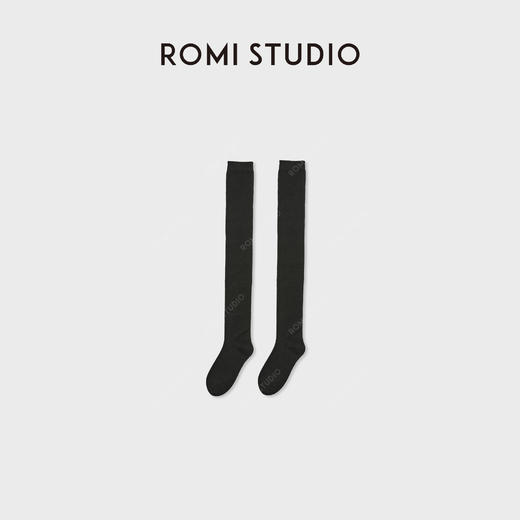 ROMI STUDIO“暖足”100%山羊绒大克重保暖中筒袜/长筒袜RWCWP07500 商品图2