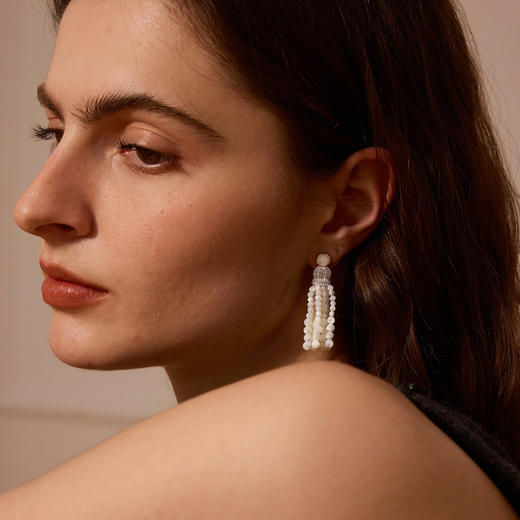 ARSIS｜纯真年代系列 复古流苏耳钉 商品图2