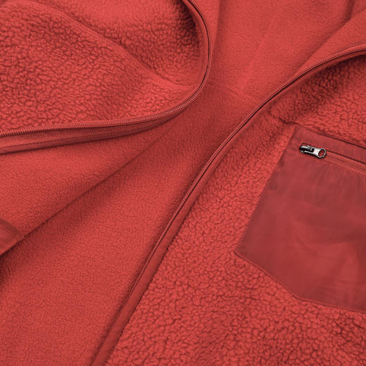 ROMI STUDIO“王牌双面”抓绒保暖拉链立领夹克摇外套RWCWWD7404 商品图3