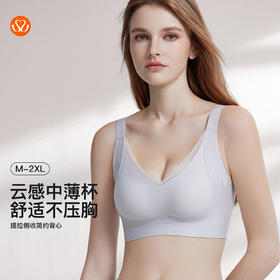 【第二件 0 元｜ 满2件 5 折】【B/C杯通用杯】【秀黛】提拉侧收简约背心【三排扣】W5116054T【门店同款】